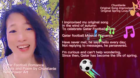 Qatar Football Romance, qatar football song 2022, Spring's Qatar Love Poem, Qatar Football，卡塔尔足球奇缘