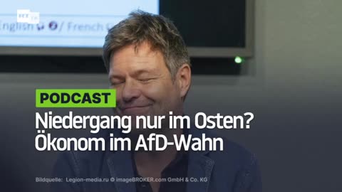 Niedergang nur im Osten? Ökonom im AfD-Wahn