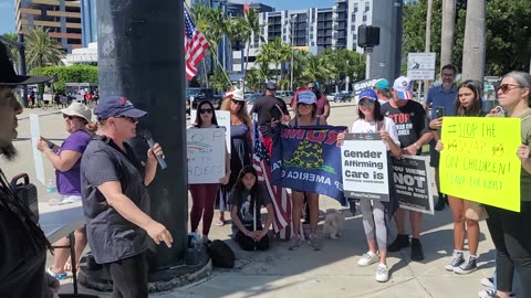 Mother Reveals Woke Sexualized Curriculum in Broward County Schools at #StoptheWaronChildrenRally