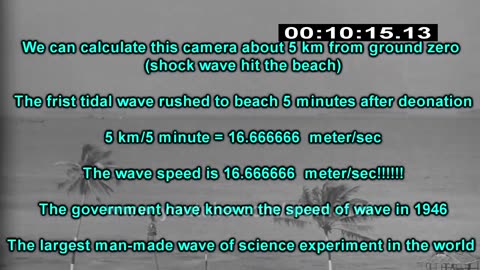 HD 1946 The First man-made massive tsunami ever recorded in History