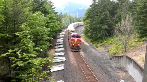 Trains of Wyoming's Powder River Basin--BNSF Orin Sub