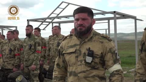 Ukraine War - A new detachment of Chechen volunteers