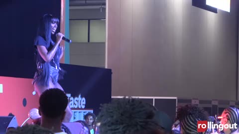 Amorphous, Flo Milli perform at 2023 Essence Festival of Culture