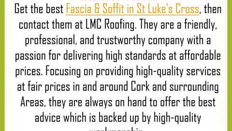 Get the best Fascia & Soffit in St Luke's Cross