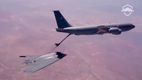 B-2 Spirit Carrying Lethal Bomb Fly Near Conflict Zone