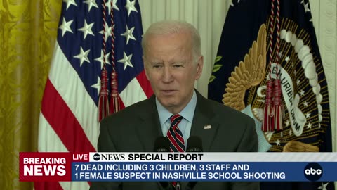 Nashville school shooting is 'heartbreaking,' President Biden says