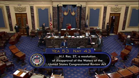 Senate passes bill blocking WOTUS rule