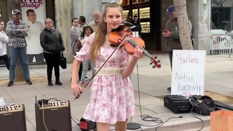 Melodic Mastery: Violin Magic by a Young Prodigy