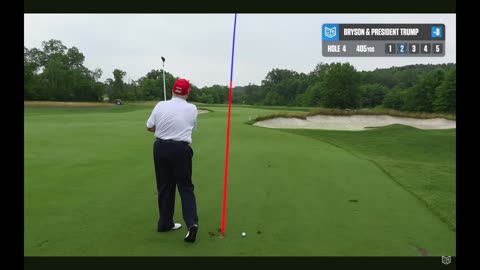 President Trump Golfs: Front 9 Highlights