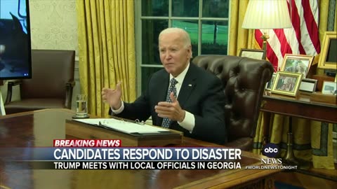 Trump visits Georgia, Harris heads back to D.C. to address Hurricane Helene