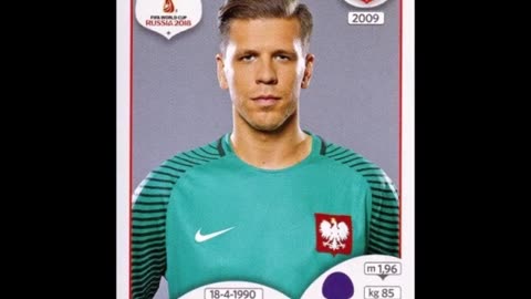 PANINI STICKERS POLAND TEAM WORLD CUP 2018