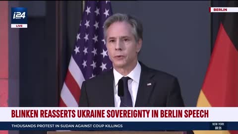 Secretary Blinken addresses Ukraine-Russia Conflict!!!