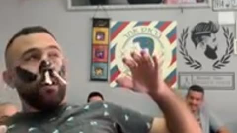 Fun Guy Squirms and Screams While Getting Facial and Nose Hair Waxed