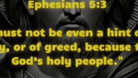 Ephesians 5:3 - Pursuing Holiness in Everyday Life