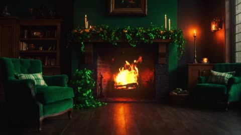 StPatrick'sDay Fireplace Meditation-4 hours