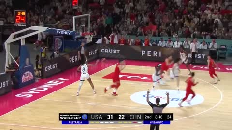 USA 🇺🇸 - China 🇨🇳 Game Highlights - #FIBAWWC 2022