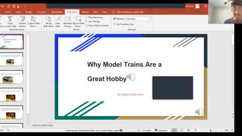 How to create a picture audiobook in PowerPoint