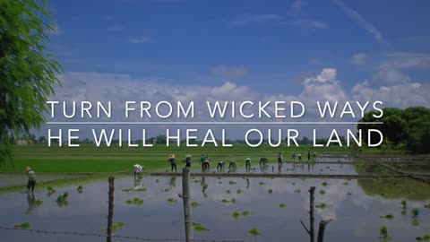 Heal Our Land. 2 Chronicles 7:14