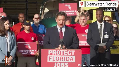 DeSantis Calls On Lawmakers To Ban J4b Mandates