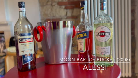 Moon Bar Ice Bucket (2008) by Miriam Mirri for Alessi