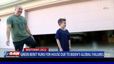 Green Beret Runs for U.S. House due to Biden's Global Failures