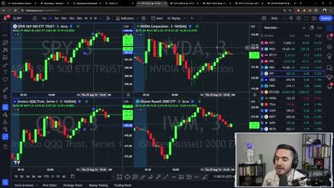 GDP Report, Nvidia Recap & Live Trading $1M -- The MK Show