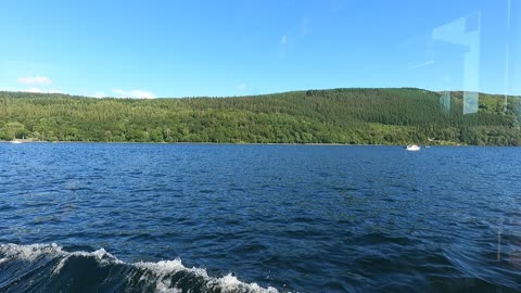 Boat rode. Lake Coniston . Lake district. GoPro.