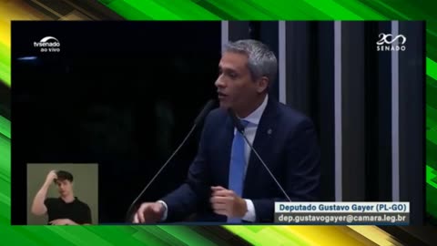 GUSTAVO GAYER RASGA O VERBO APÓS PACHECO QUERER BARRAR DEPUTADOS NO SENADO.