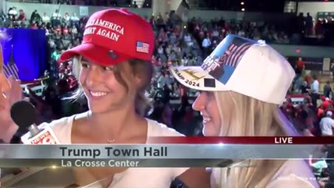 Cute College Girls Say They’re All In On Trump Because He “Gets Things Done for the Country”