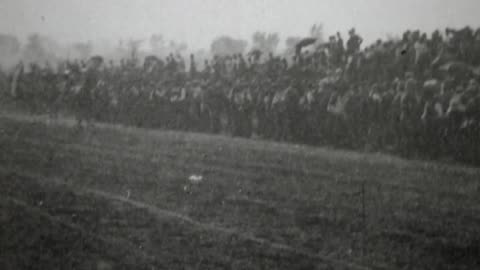 Free-For-All Race At Charter Oak Park (1897 Original Black & White Film)