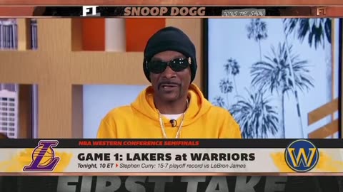 Snoop dog saying this on first take today is hilarious considering how the game ended