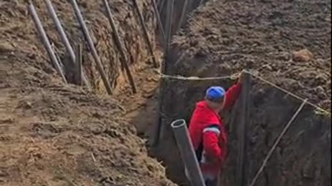 🇺🇦🛡️ Zaporizhzhia Front, construction of the defence line!