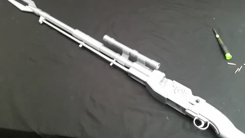 The Mandalorian Rifle assembly