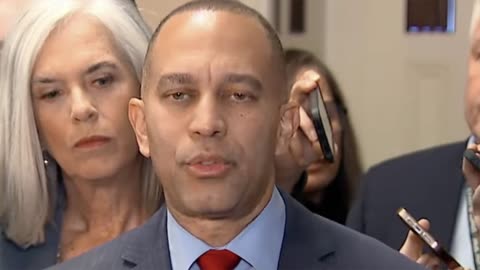 Hakeem Jeffries Calls Rep. Jim Jordan 'A Clear and Present Danger to Our Democracy'