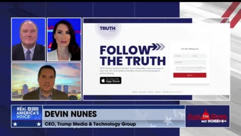 Devin Nunes CEO of TMTG TRUTHsocial talking Twitter