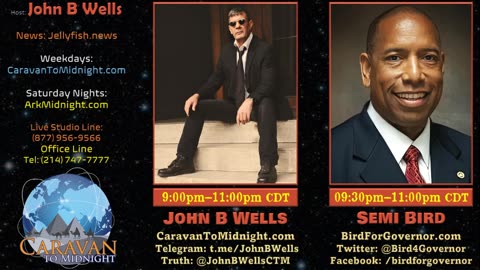 Facing the Times as A Black Conservative - John B Wells LIVE