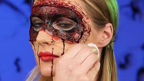 scary Halloween makeup and diy custome and ideas / 6 super spooky halloween makeup and decoration