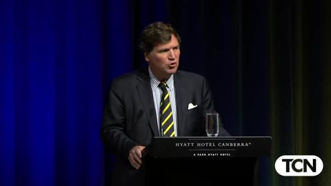 Tucker Carlson REACTS to Julian Assange’s release during his speech in Australia