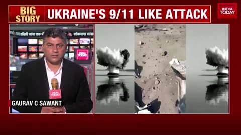 Russia-ukrain war: Drone attack on russian buliding, Ukraine launches 9/11 like attack on russian