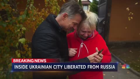 NBC News’ Richard Engel Gives Inside Look Into Newly Liberated City Of Kherson