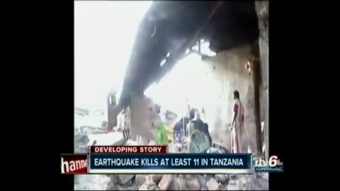 September 10, 2016 - Earthquake in Tanzania Kills 11