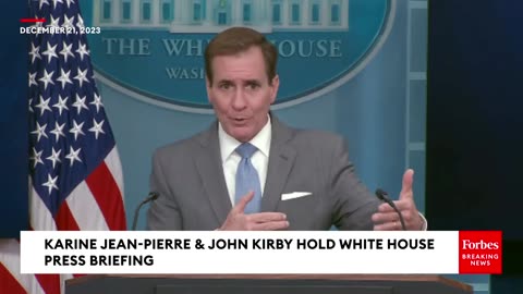 John Kirby Asked If US Believes UN's Assessment That 1 In 4 Civilians In Gaza Are Starving