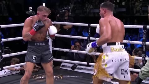 Jake Paul vs Tommy Fury Boxing Highlights