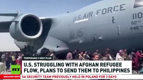 US plans to send Afghan refugees to the Philippines