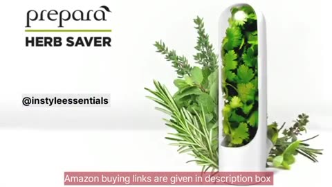 Herb Saver for Freshest Produce