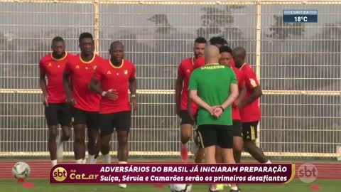 Adversários do Brasil já iniciaram preparação para Copa do Mundo | SBT Brasil