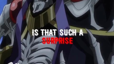 Ainz Ooal Gown Anti-Villain FLEX! Overlord.