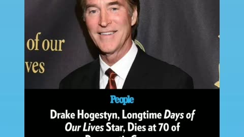 Rip to drake hogestyn has died pancreatic cancer rip to him 9/29/24