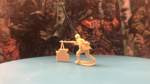 Italeri | 1/72 German Elite Troops Toy soldiers Part 6 | MG Gunner