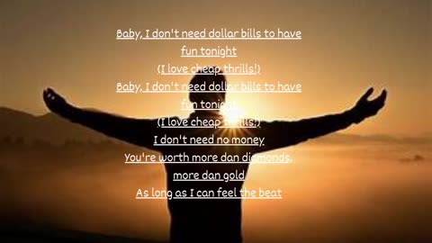 SONG NAME :Cheap Thrills -(Remix)Sia( LYRICS )